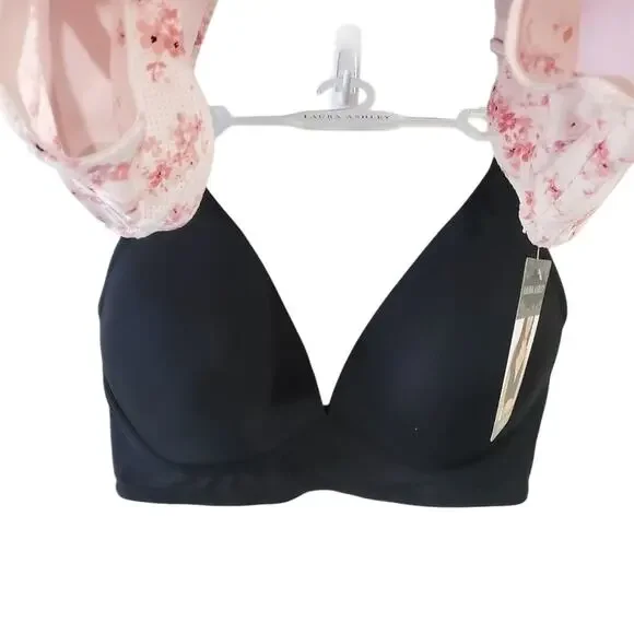 LAURA ASHLEY 2pk breathable comfort‎ Wirefree bras